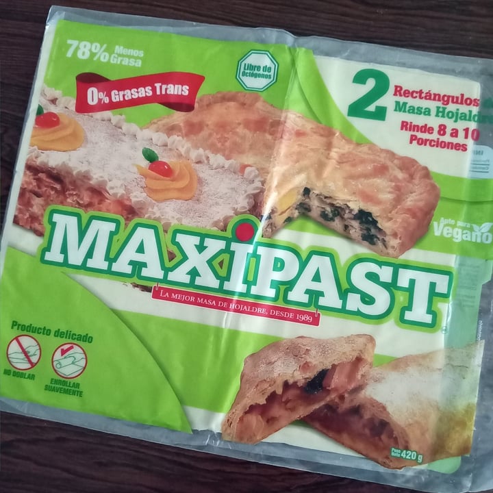 photo of Maxipast Masa hojaldre shared by @veganima on  24 Jul 2025 - review