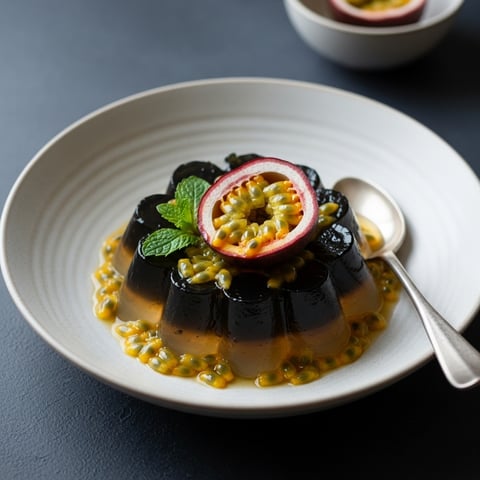 Easy Vegan Passion Fruit Seaweed Jelly: A High-Calcium, Collagen-Rich & Refreshing Dessert