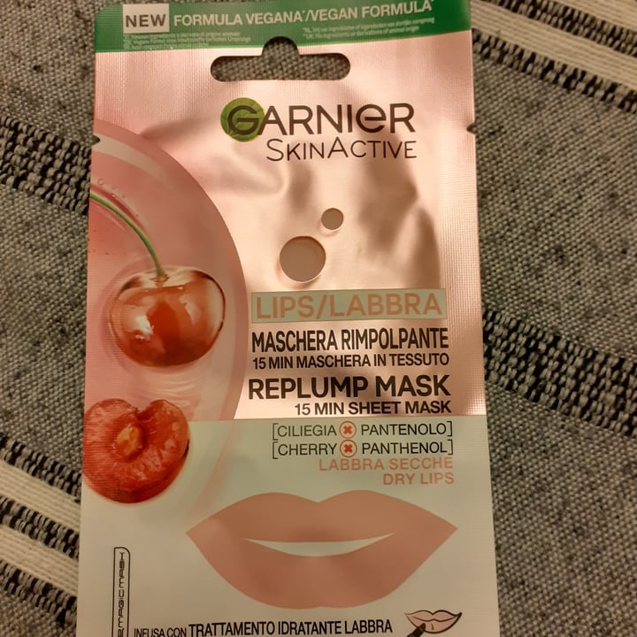 photo of Garnier skin active Lips/labbra Maschera Rimpolpante shared by @pluckyeagle38 on  02 Sep 2023 - review