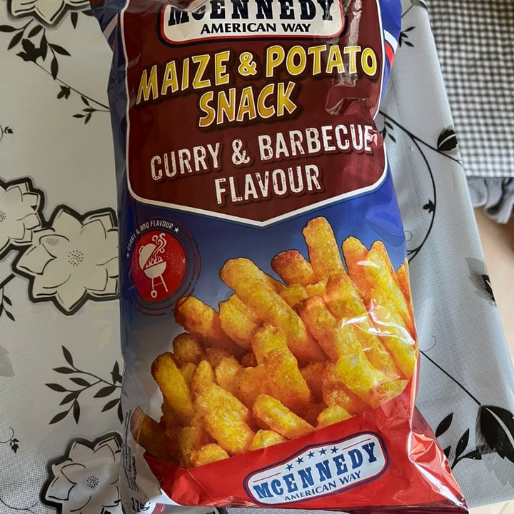 photo of Mcennedy Maize and potato snack Curry and Barbecue flavor shared by @aangi on  25 Mar 2024 - review