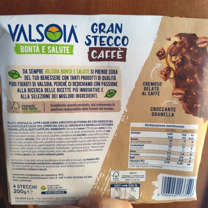 photo of Valsoia Gelato gran stecco shared by @maka89 on  26 Aug 2025 - review