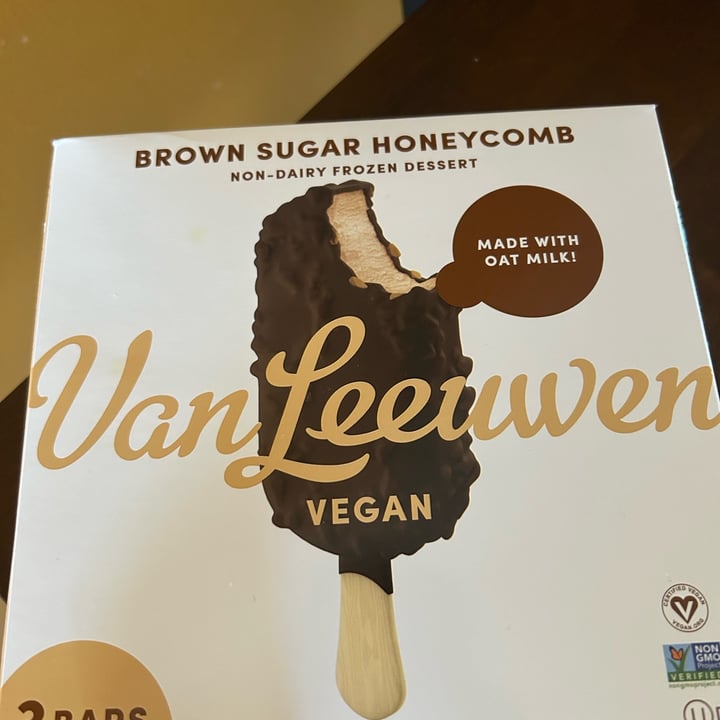 photo of VanLeeuwen Brown Sugar Honeycomb Non-Dairy Frozen Dessert shared by @lightskinvegan on  21 Apr 2024 - review