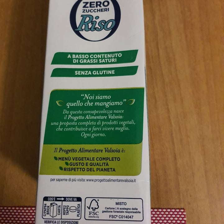 photo of Valsoia Zero zuccheri riso shared by @chiaraar on  14 Nov 2023 - review