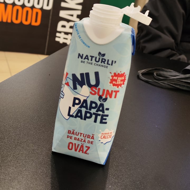 photo of Naturli' Nu sunt papa lapte, oat drink shared by @goe on  06 Oct 2025 - review