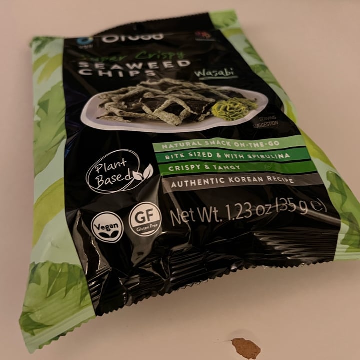 photo of O’food Seaweed Crisps shared by @skootykoots on  30 Sep 2023 - review