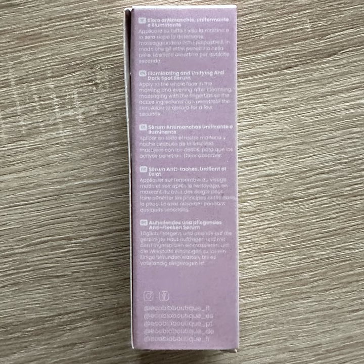 photo of Eco bio boutique Clarifyng Serum shared by @adele91m on  12 Mar 2025 - review