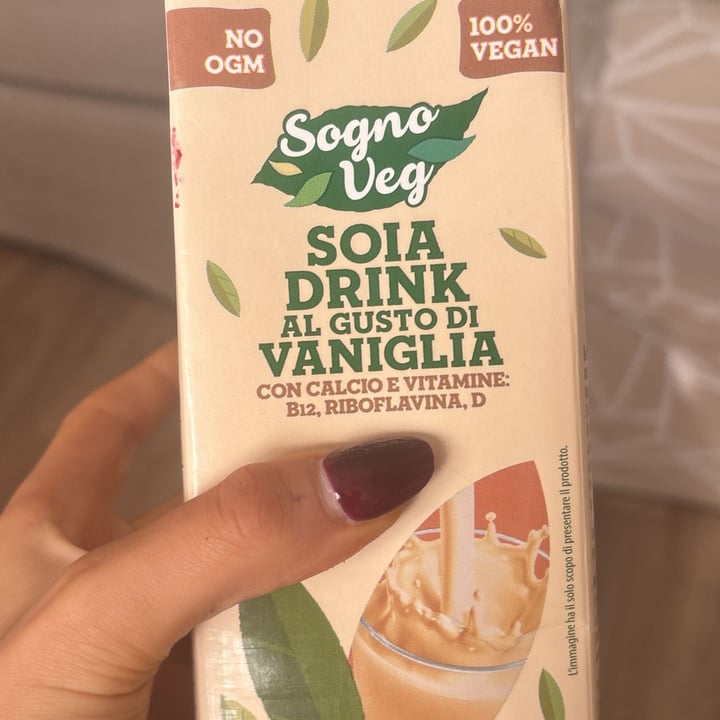 photo of Sogno veg Soya drink Gusto Vaniglia shared by @divina on  07 Nov 2024 - review
