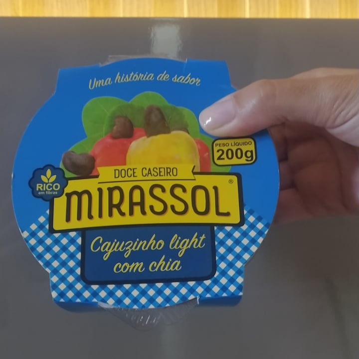 photo of Mirassol Doce de Caju Light com chia shared by @funlion24 on  07 Nov 2024 - review