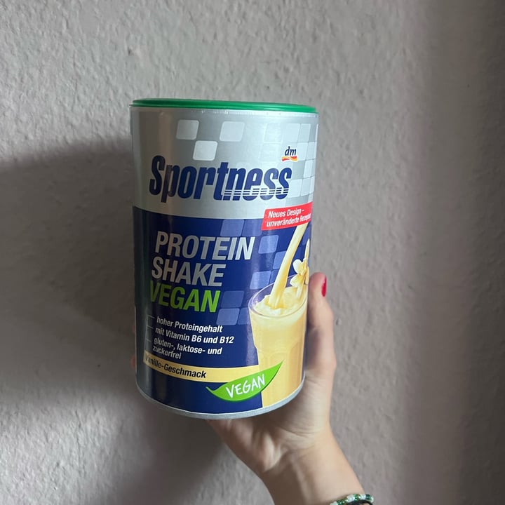 DM Sportness Eiweiß Shake Vegan Vanille Geschmack Review abillion