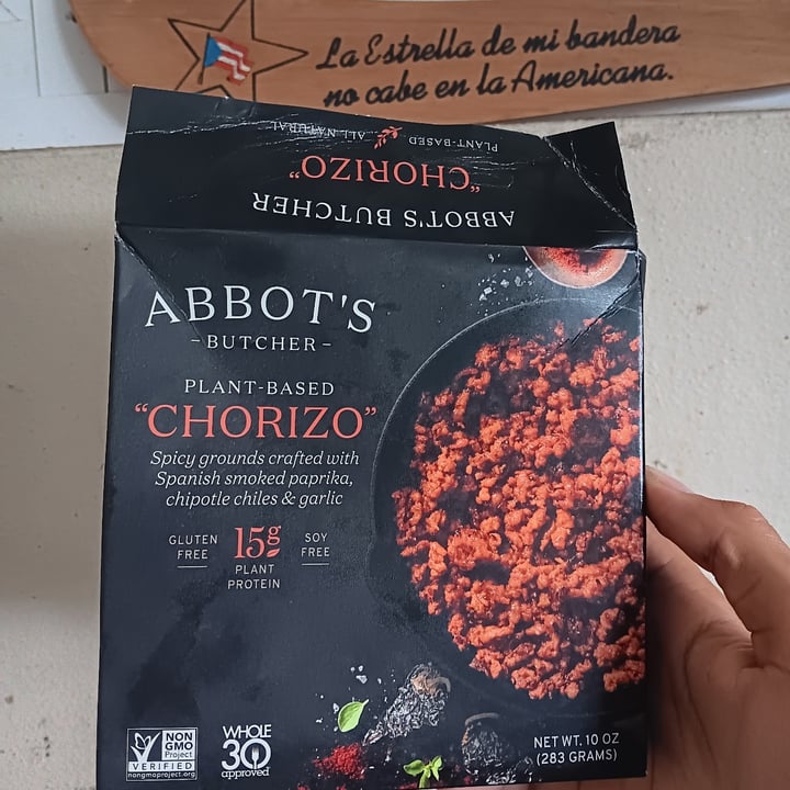 photo of Abbot's Butcher Plant Based “Chorizo” shared by @lliguerpr96 on  19 Feb 2024 - review