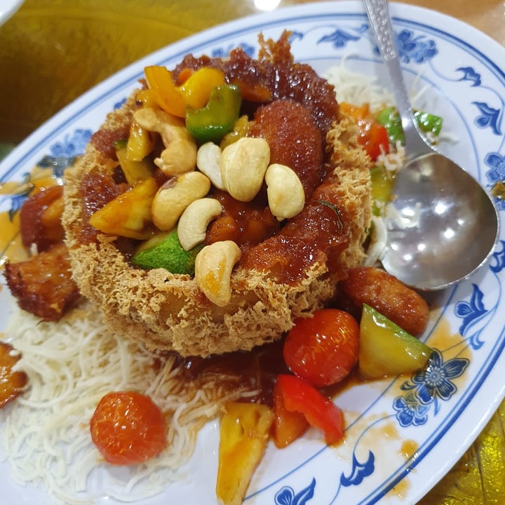 photo of Nature Vegetarian Delights Yam Ring shared by @mushroomtarian on  10 Dec 2023 - review