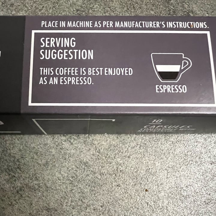 photo of Woolworths Food continental espresso capsules shared by @ftc on  22 Oct 2023 - review