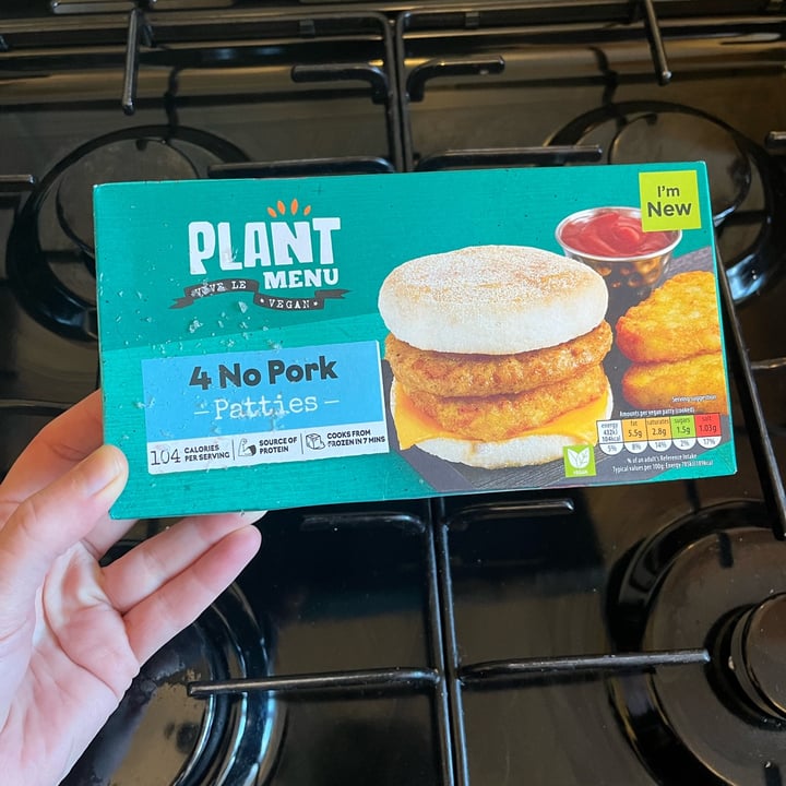photo of Plant Menu 4 No Pork Patties shared by @ameriamber on  02 Jan 2024 - review