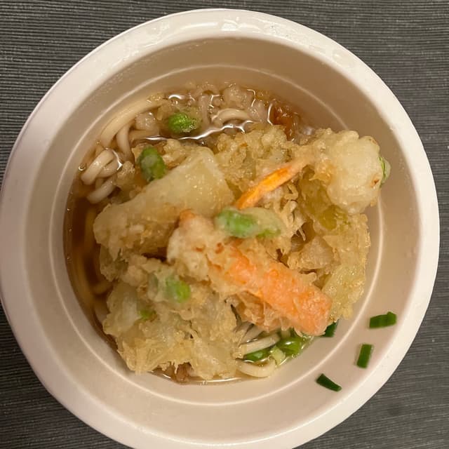 Photo of the dish “Veg Kakiage Tempura Udon Soup”