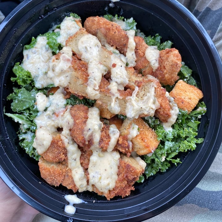 photo of Seitan's Realm Chikun Caesar Salad shared by @614brandonmoore on  21 Dec 2023 - review