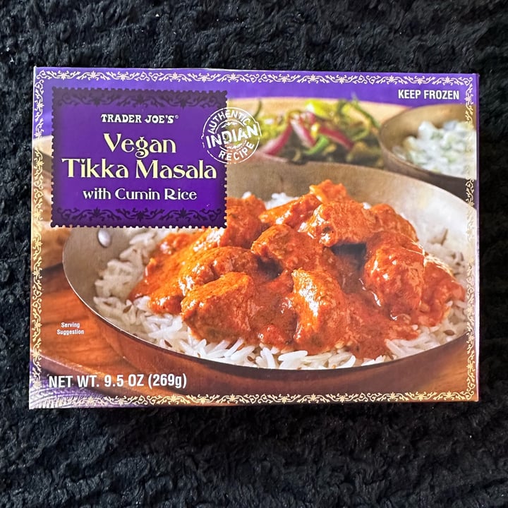 photo of Trader Joe's Vegan Tikka Masala with Cumin Rice shared by @lynno on  23 Oct 2024 - review