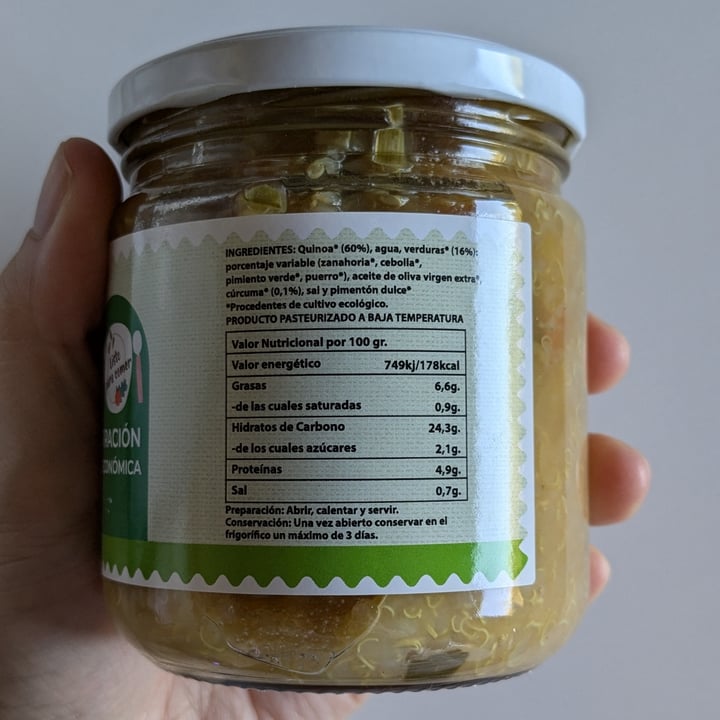 photo of Bionsan Quinoa con verduras y cúrcuma shared by @maganavarro on  03 Sep 2024 - review
