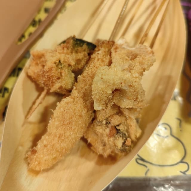 Photo of the dish “Kushikatsu”