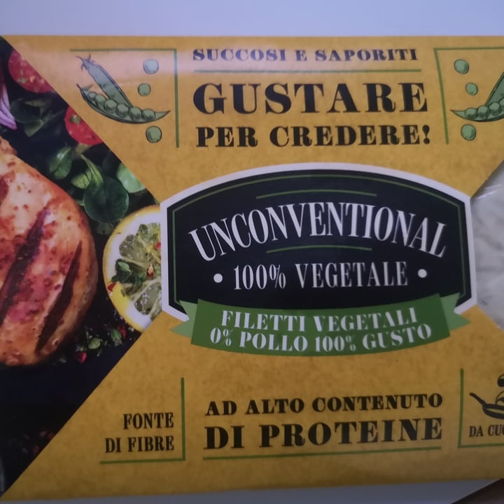 photo of Unconventional Filetti Vegetali 0% Pollo 100% Gusto - Plant Based Fillet shared by @millymilly on  08 Sep 2023 - review