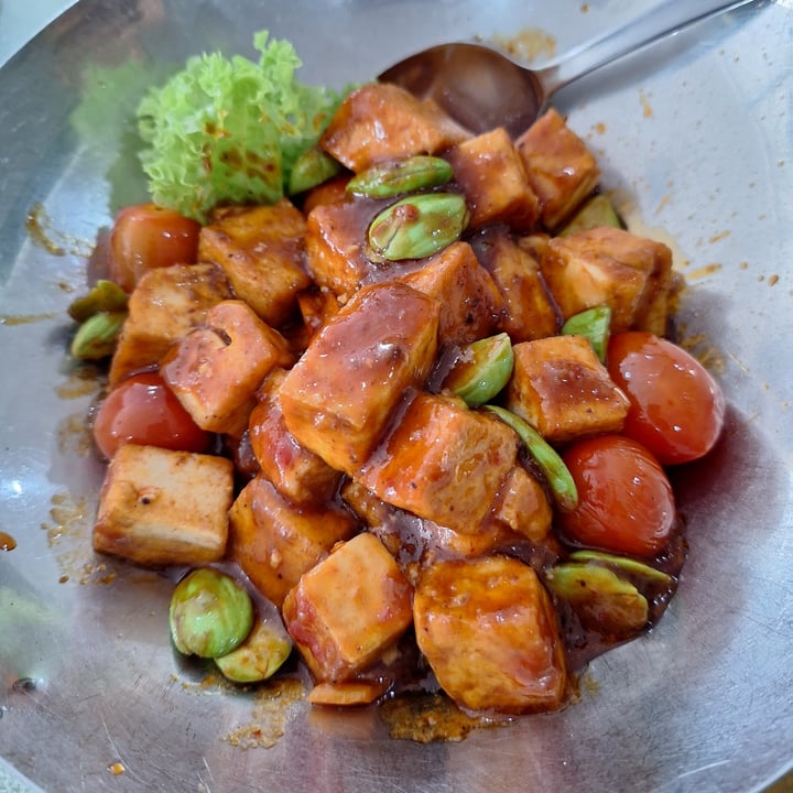 photo of Nature Vegetarian Delights Sambal petai tofu shared by @veganspicegirl on  12 Apr 2024 - review