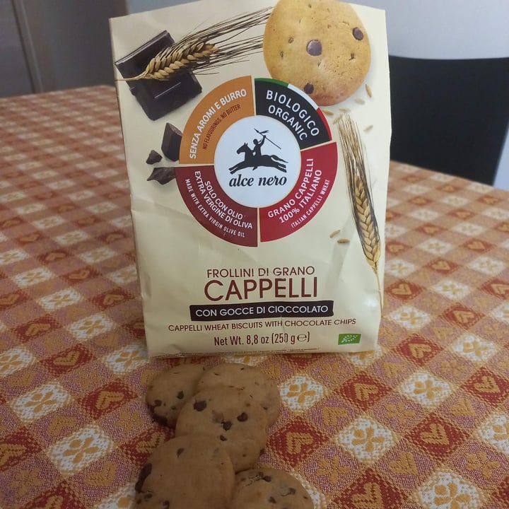 photo of Alce Nero Frollìni Di Grano Cappelli Con Gocce Di Cioccolato shared by @lacucinadi-marta on  25 Aug 2023 - review