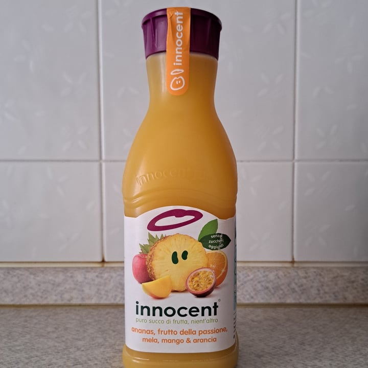 photo of Innocent Ananas, frutto della passione, mela, mango e arancia shared by @veggiemarti on  23 Feb 2024 - review