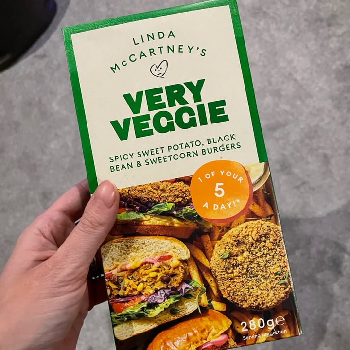 photo of Linda McCartney's Very Veggie Spicy Sweet Potato, Black Bean and Sweetcorn Burgers shared by @hayley83 on  14 Jan 2024 - review