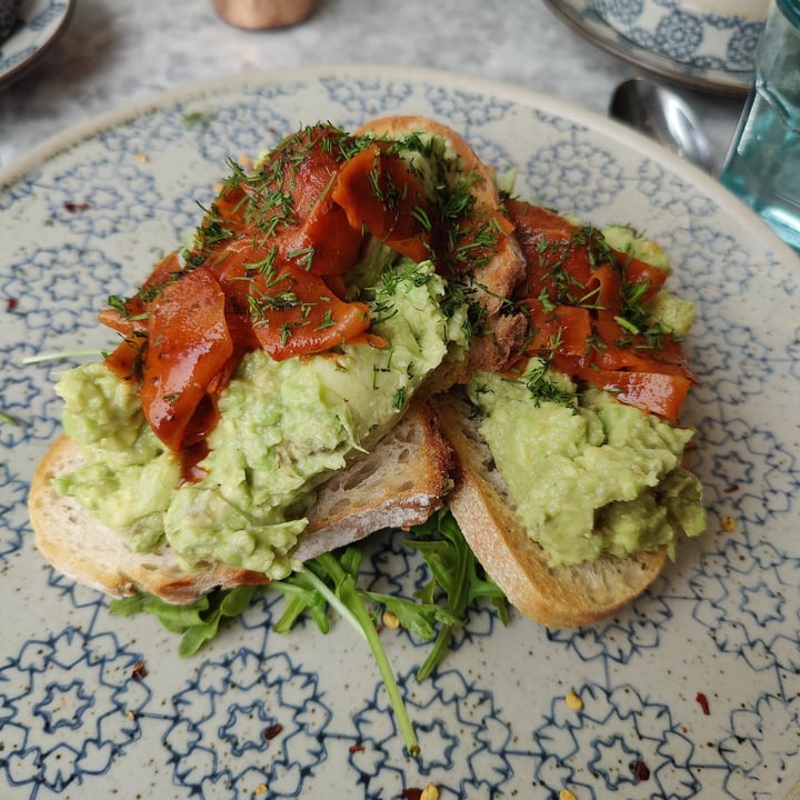 photo of Beck Hall Hotel Avocado and Carrot Lox shared by @plumesworld on  14 Sep 2025 - review