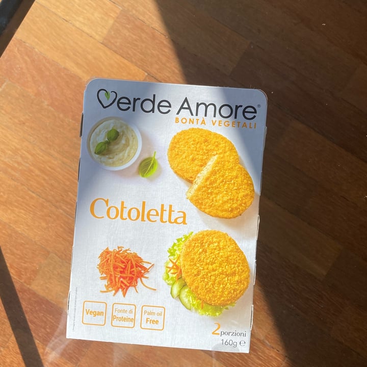 photo of Verde Amore Cotolette vegetali shared by @mahe on  22 Mar 2024 - review