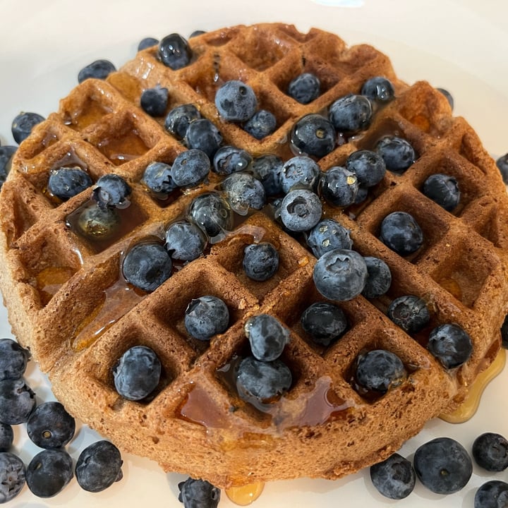 photo of True Taste Cafe Cinnamon Belgian Waffles shared by @ecoveg on  20 Apr 2024 - review