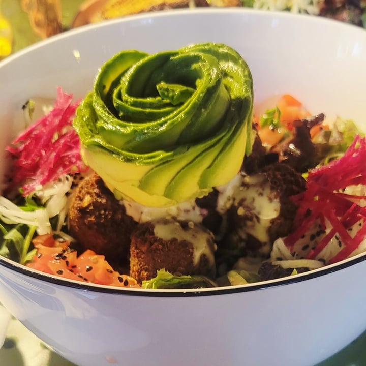photo of UT47 Manhattan Falafel Nest Salad shared by @sensiblevegan on  02 Aug 2025 - review
