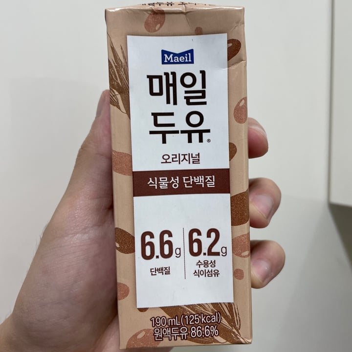 photo of Maeil Soy Milk Original shared by @keifeewowo on  30 Sep 2023 - review