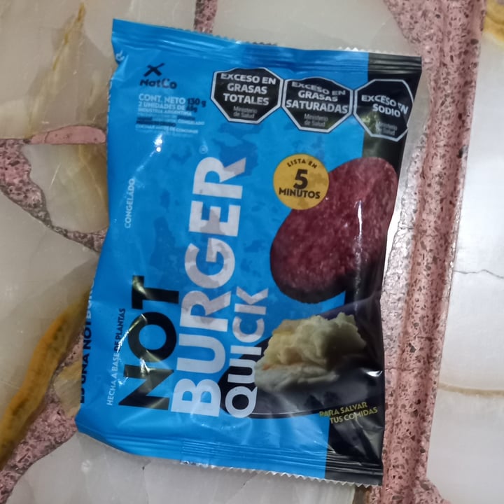 photo of NotCo Not Burger Quick shared by @-fa on  28 May 2024 - review