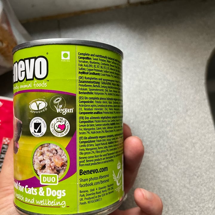 photo of Benevo Complete Food For Dogs And Cats shared by @paologemma on  27 Feb 2024 - review