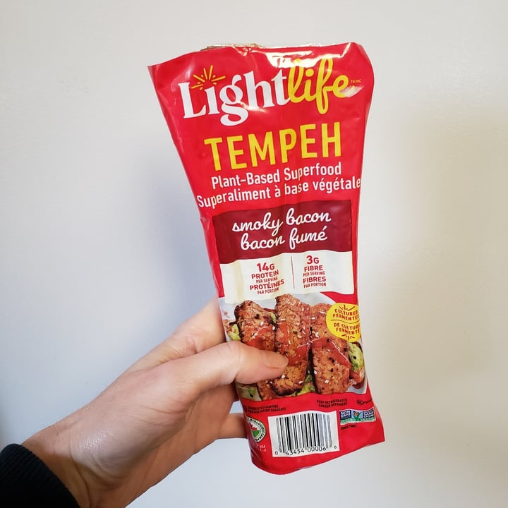 photo of Lightlife Tempeh - Smoky Bacon shared by @tbrown on  22 Oct 2023 - review