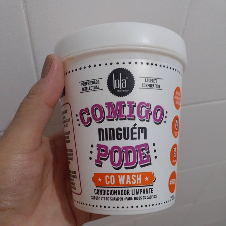 photo of Lola Cosmetics Comigo Ninguém Pode Co Wash condicionador limpante shared by @izaju on  30 Aug 2023 - review