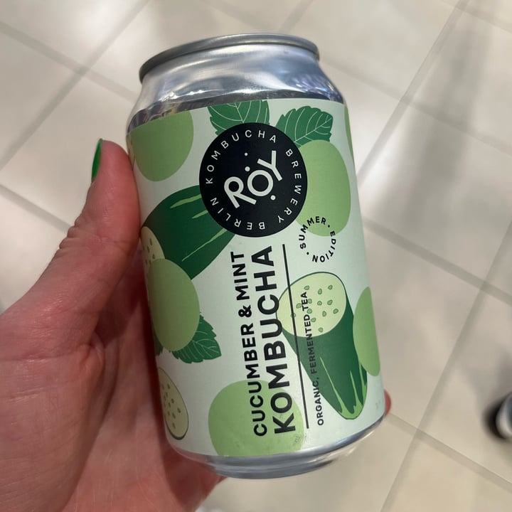photo of Roy Kombucha Brewery Cocumber & Mint shared by @xanaramos on  30 Apr 2024 - review