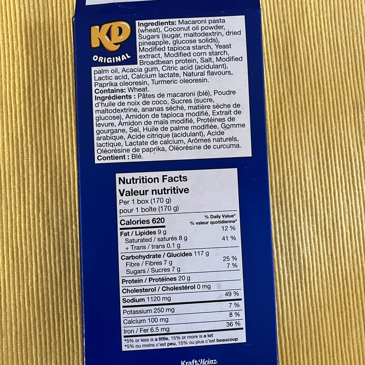 photo of Kraft mac & cheese by NotCo shared by @sunflowermichelle on  25 Mar 2024 - review