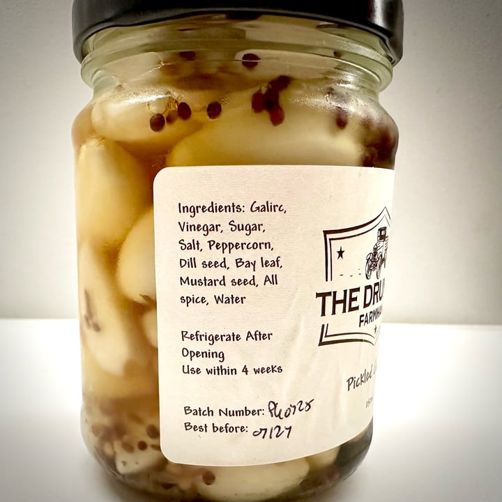 photo of The drunken farmhand Pickled Garlic shared by @itsjustmel on  31 Aug 2025 - review