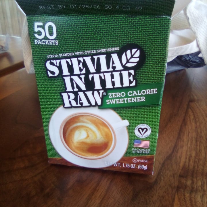 photo of Stévia stevia in the raw shared by @x9flourishing on  09 May 2024 - review