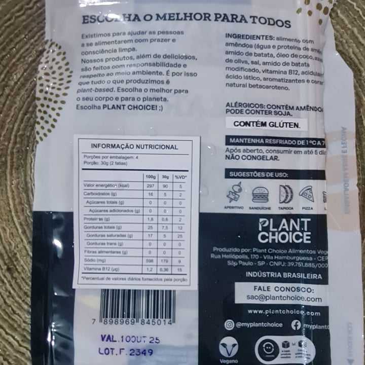 photo of Plant Choice Mozzarella shared by @marthacalderaro on  24 Sep 2025 - review