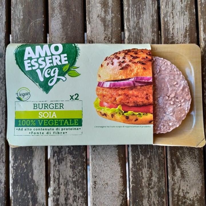 photo of Amo Essere Veg burger soia shared by @nadiavi on  24 Sep 2023 - review