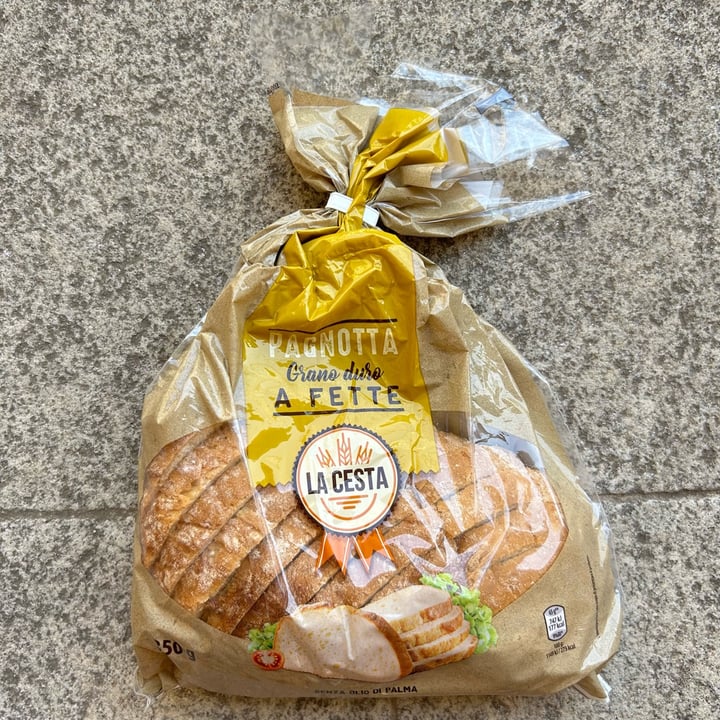 photo of La cesta Pagnotta di grano duro a fette shared by @poddamon on  09 Oct 2024 - review
