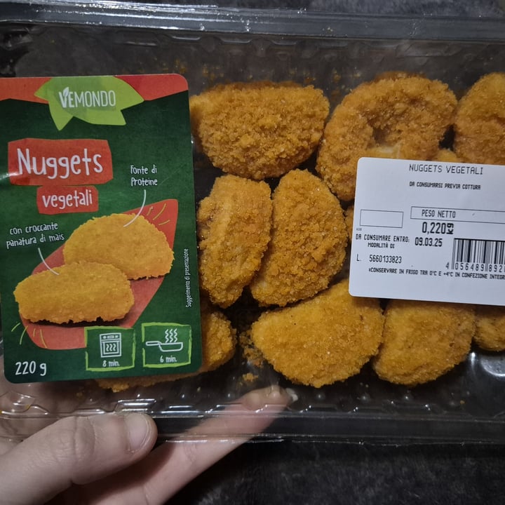 photo of Vemondo Nuggets Vegetali shared by @tomma97 on  07 May 2025 - review