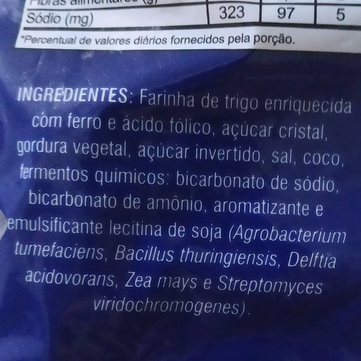 photo of Emegê Rosquinhas Sabor Côco shared by @cassiot on  23 Mar 2025 - review