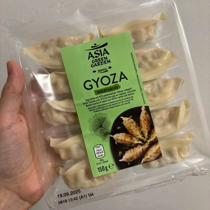 photo of Asia Green Garden Gyoza vegetables shared by @franvegg on  09 Oct 2025 - review