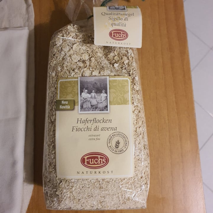 photo of Fuchs Naturkost Fiocchi di avena extra fini shared by @chiaraar on  28 Mar 2024 - review