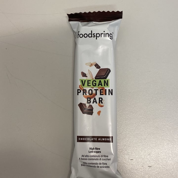 photo of Foodspring Barrita proteica chocolate shared by @martissia on  08 Oct 2024 - review