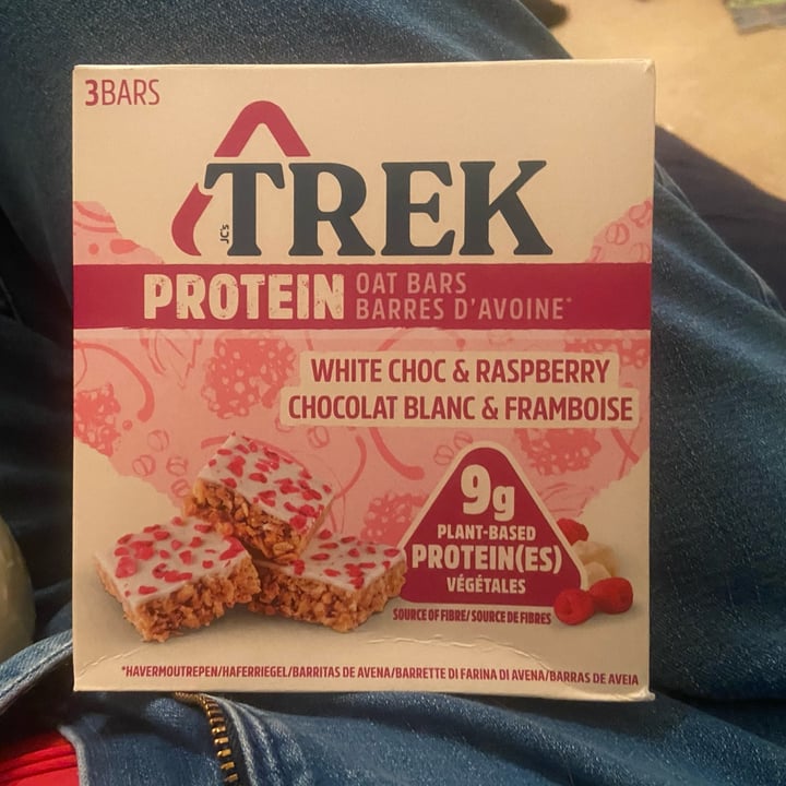 TREK Protein Flapjack (White Choc & Raspberry) Review | abillion
