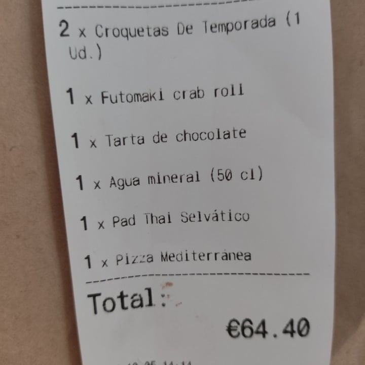 photo of Wild Food Pizza mediterránea shared by @alejandro-alvaro on  05 Oct 2025 - review